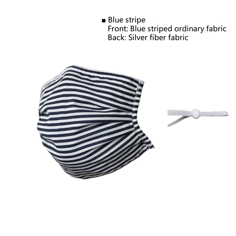 Silver Fiber EMF - Silver Fiber EMF Shielding Face Mask