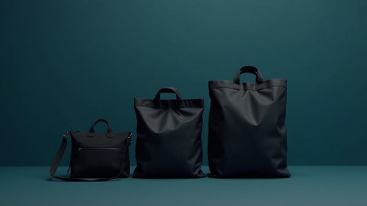 A four-pack set of Faraday bags in graduated sizes