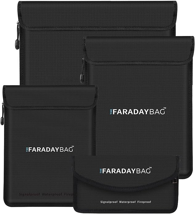 Total Digital Protection: Why the Faraday Bag 4-Pack is a Must-Have in 2025