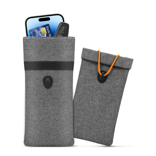 Faraday Phone Bag | Cord Buckle 7.1" x 3.7"