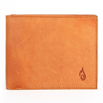 Ignis Craft Bifold Leather Wallet | Companion Amber