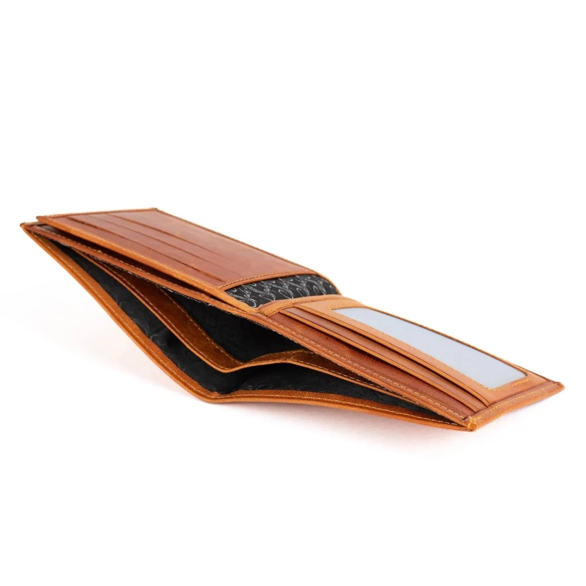 Ignis Craft Bifold Leather Wallet | Companion Amber