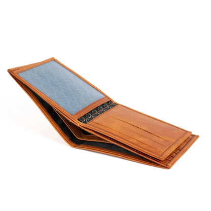 Ignis Craft Bifold Leather Wallet | Essential Amber