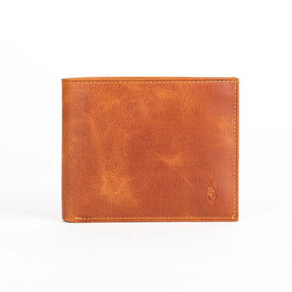 Ignis Craft Bifold Leather Wallet | Solo Dynamic Amber