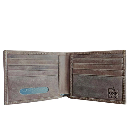 Ignis Craft Bifold Leather Wallet | Soloist Dusk