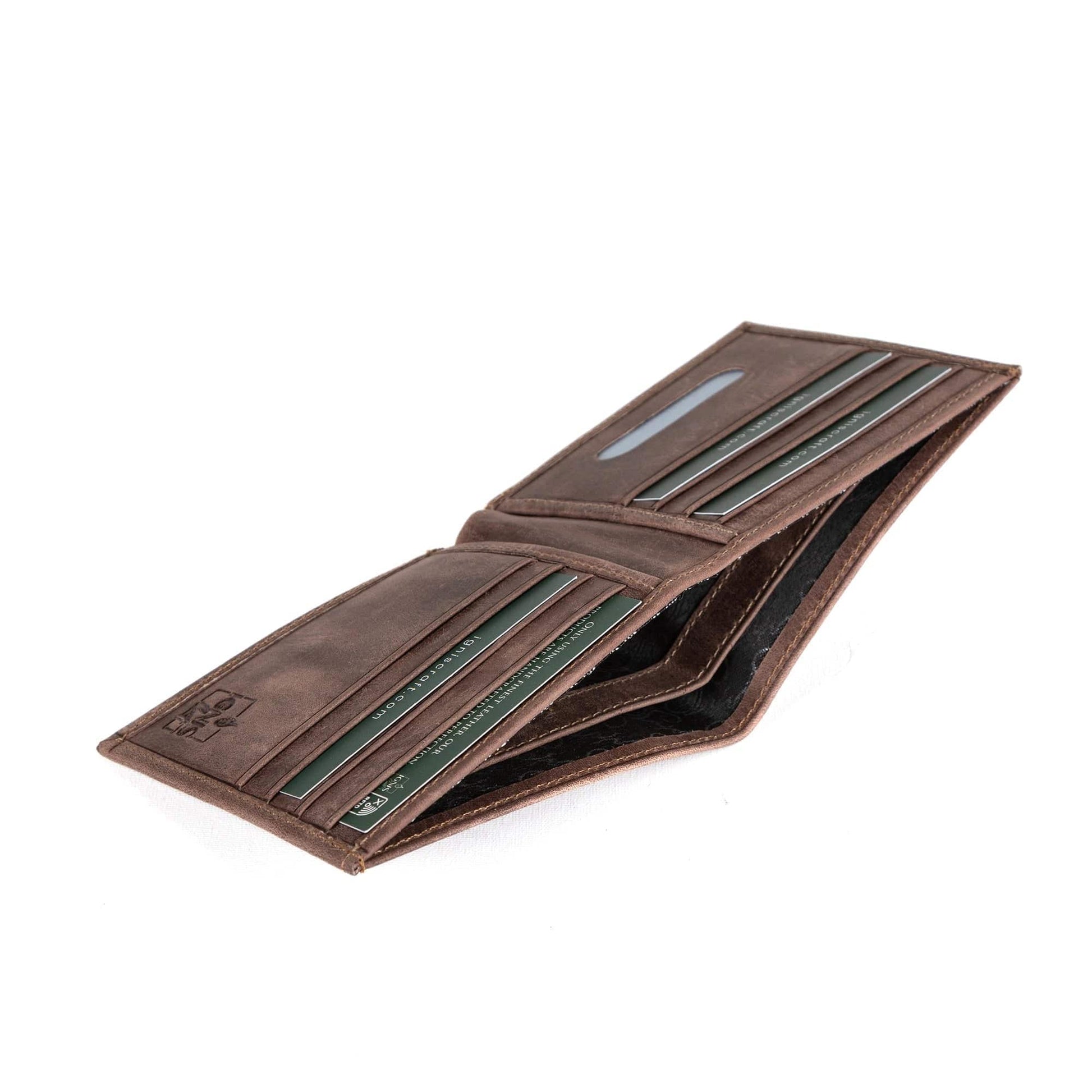 Ignis Craft Bifold Leather Wallet | Soloist Dusk