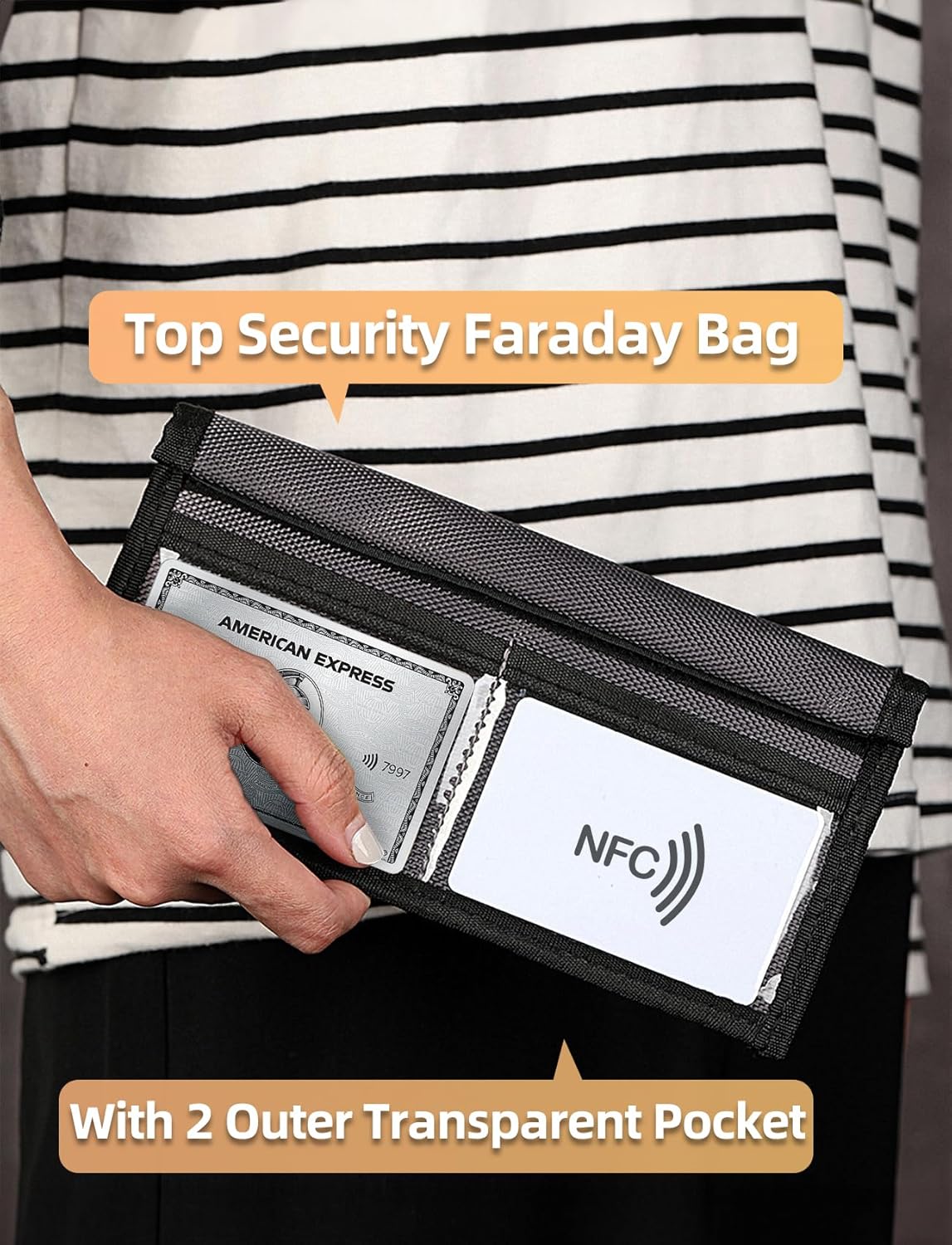 Faraday Bag for Car Keys & Phones