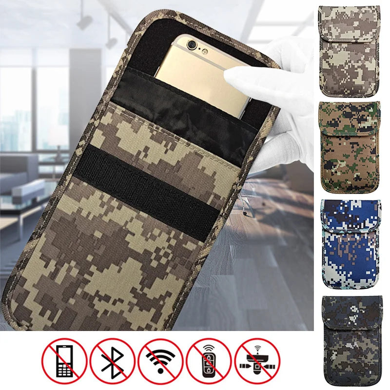 Faraday Bag for Phone & Tablet | Camouflage