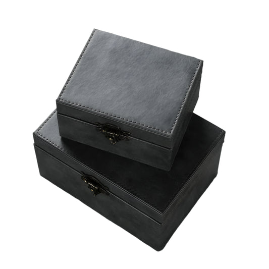 Leather Faraday Box | Premium Signal Blocking | 2 Sizes