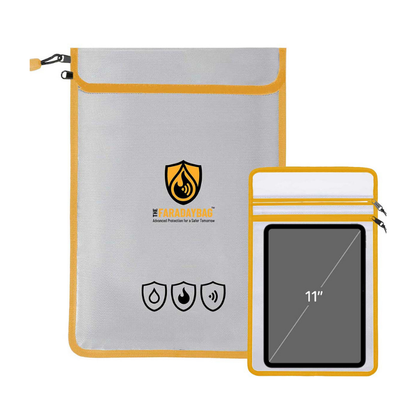 Fireproof and Waterproof Faraday Bag for iPad, Documents and Tablets