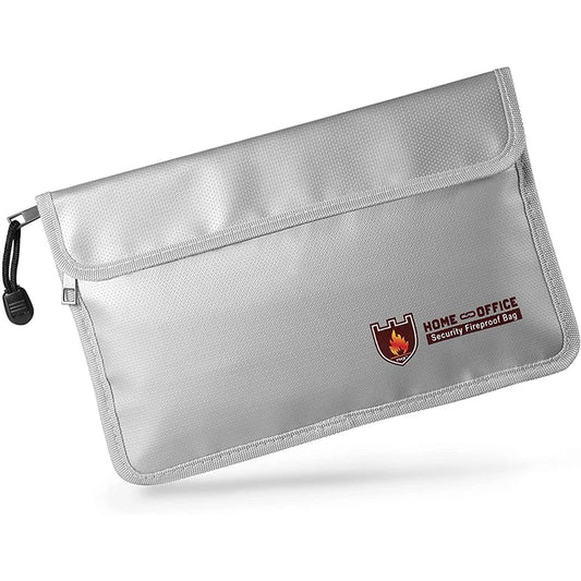 Fireproof Document Bag (27x17.5cm) – Waterproof & Secure