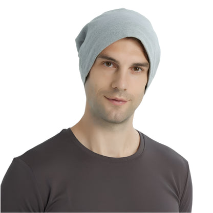 EMF Shielding Knitted Hat – 100% Silver Fiber Protection