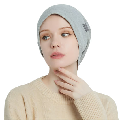 EMF Shielding Knitted Hat – 100% Silver Fiber Protection