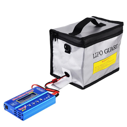 Lipo Battery Fireproof Bag (215x145x165mm) – Explosion & Heat Resistant