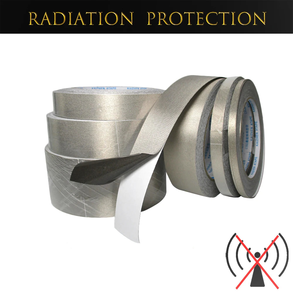 50mm Faraday Tape | Copper Fabric RF/EMI/EMF Shielding Tape