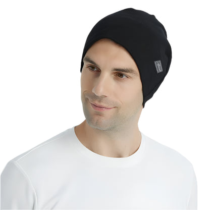 EMF Shielding Knitted Hat – 100% Silver Fiber Protection