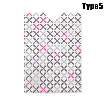 Patterned RFID blocking card sleeve with a contactless card — image 6