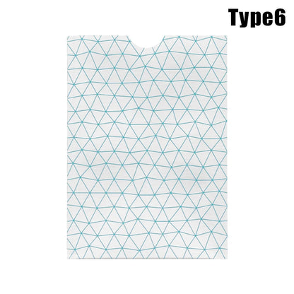 Patterned RFID blocking card sleeve with a contactless card — image 8