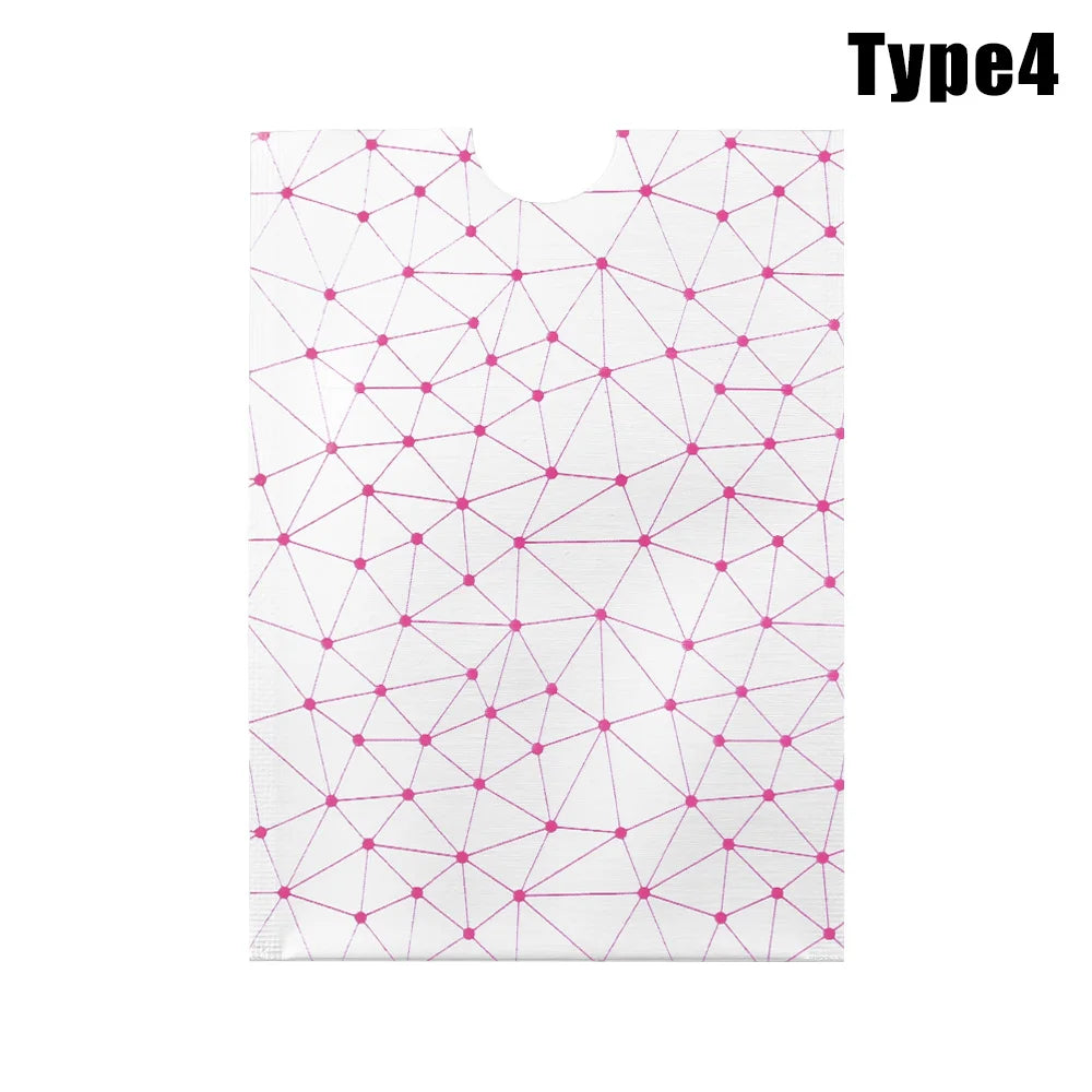 Patterned RFID blocking card sleeve with a contactless card — image 5