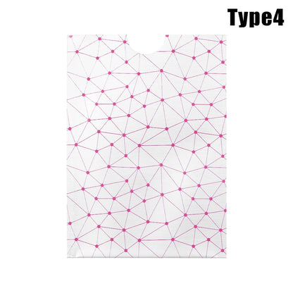 Patterned RFID blocking card sleeve with a contactless card — image 5