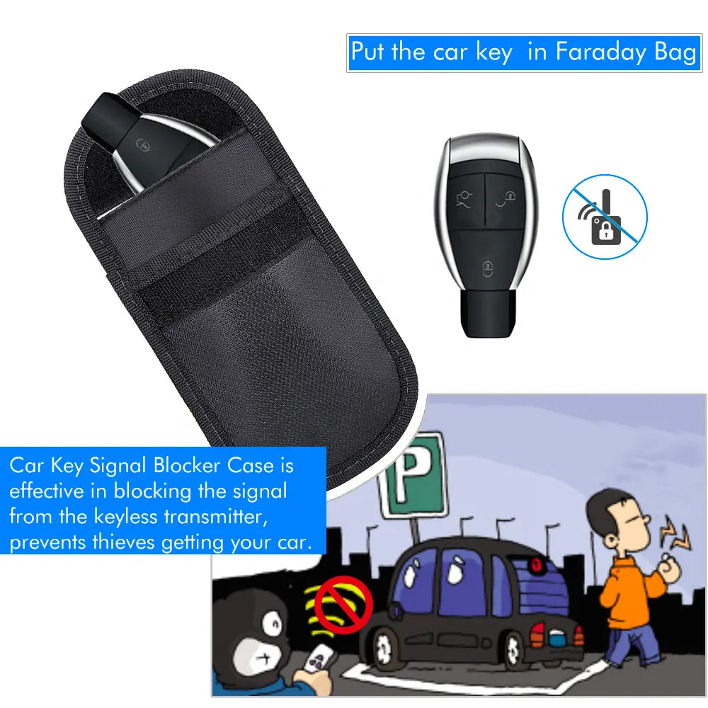 Faraday Bag for Car Key Fob | Fireproof & Waterproof