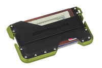 green metal black L