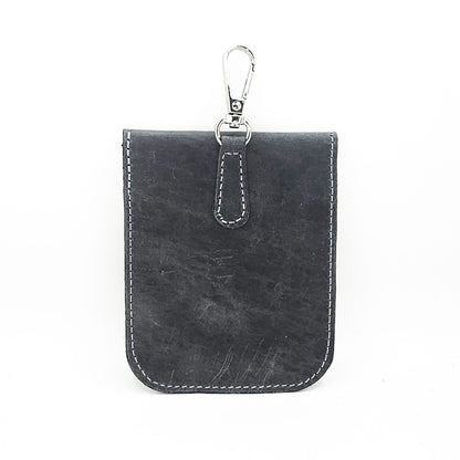 Leather Faraday Bag Key Fob - 2 Pack 