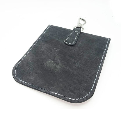 Leather Faraday Bag Key Fob - 2 Pack 
