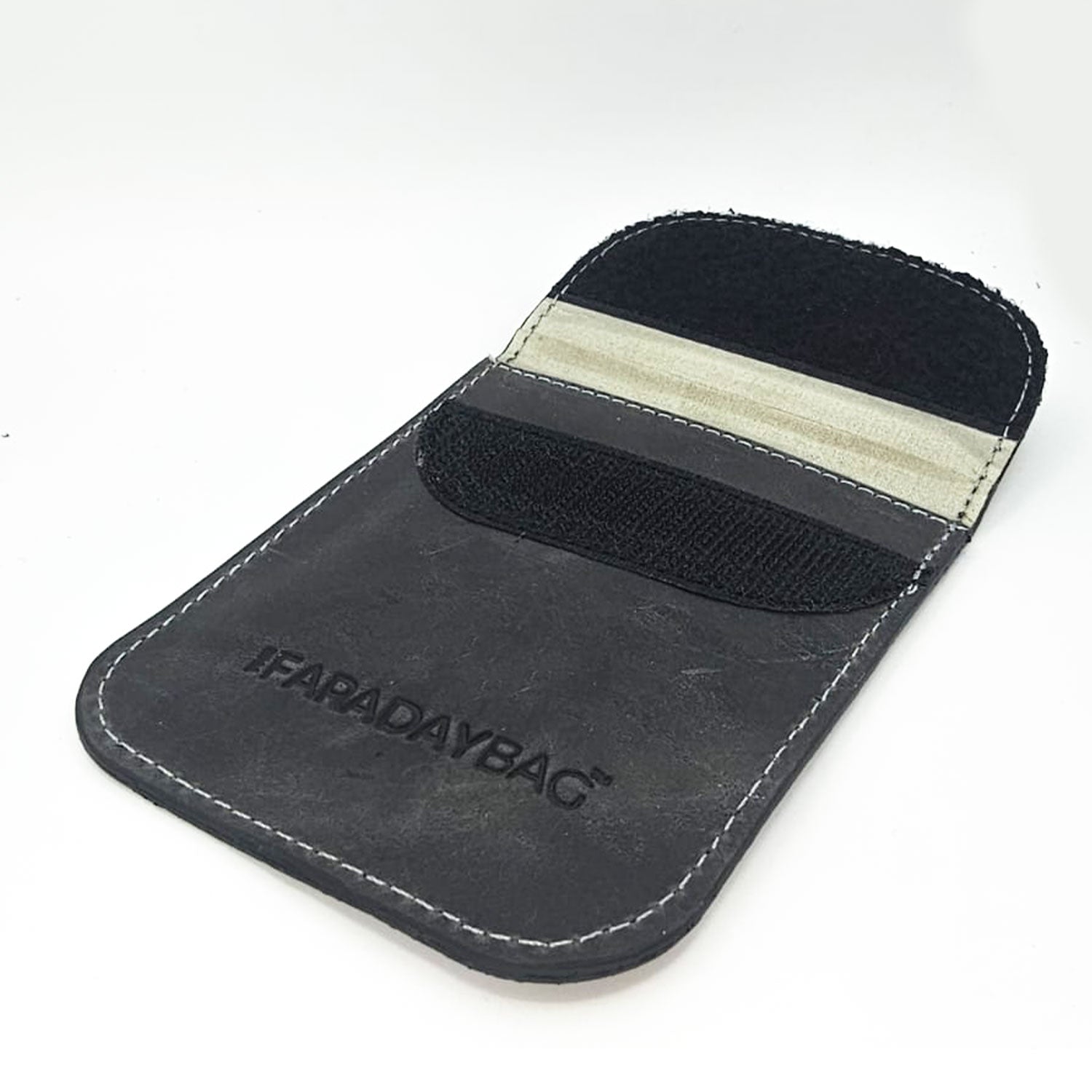 Leather Faraday Bag Key Fob - 2 Pack 