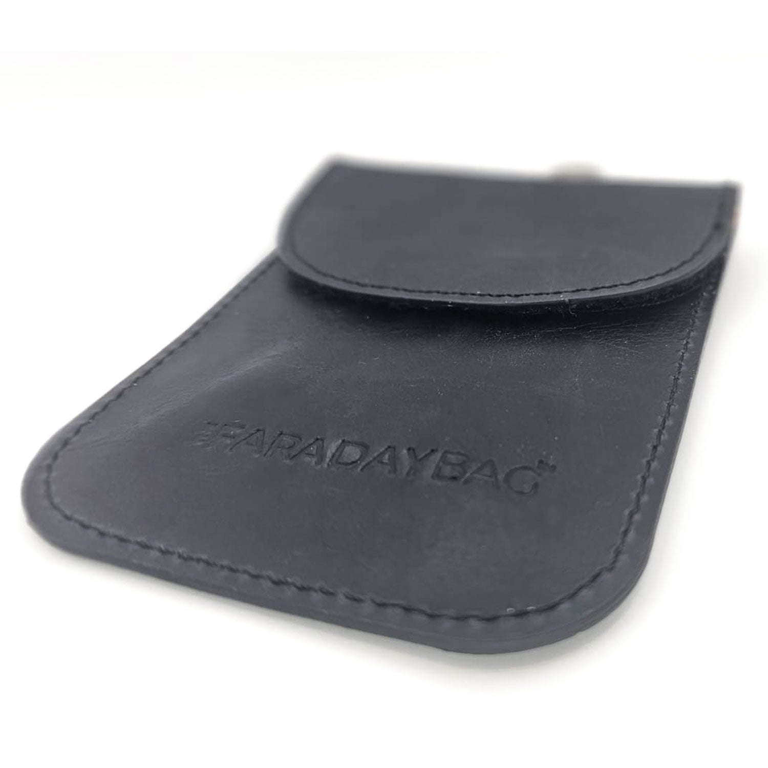 Leather Faraday Bag Key Fob - 2 Pack 