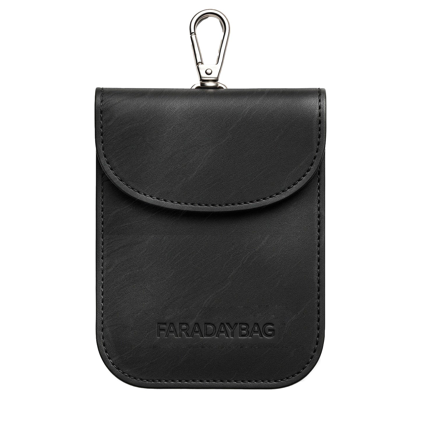 Leather Faraday Bag Key Fob - 2 Pack 