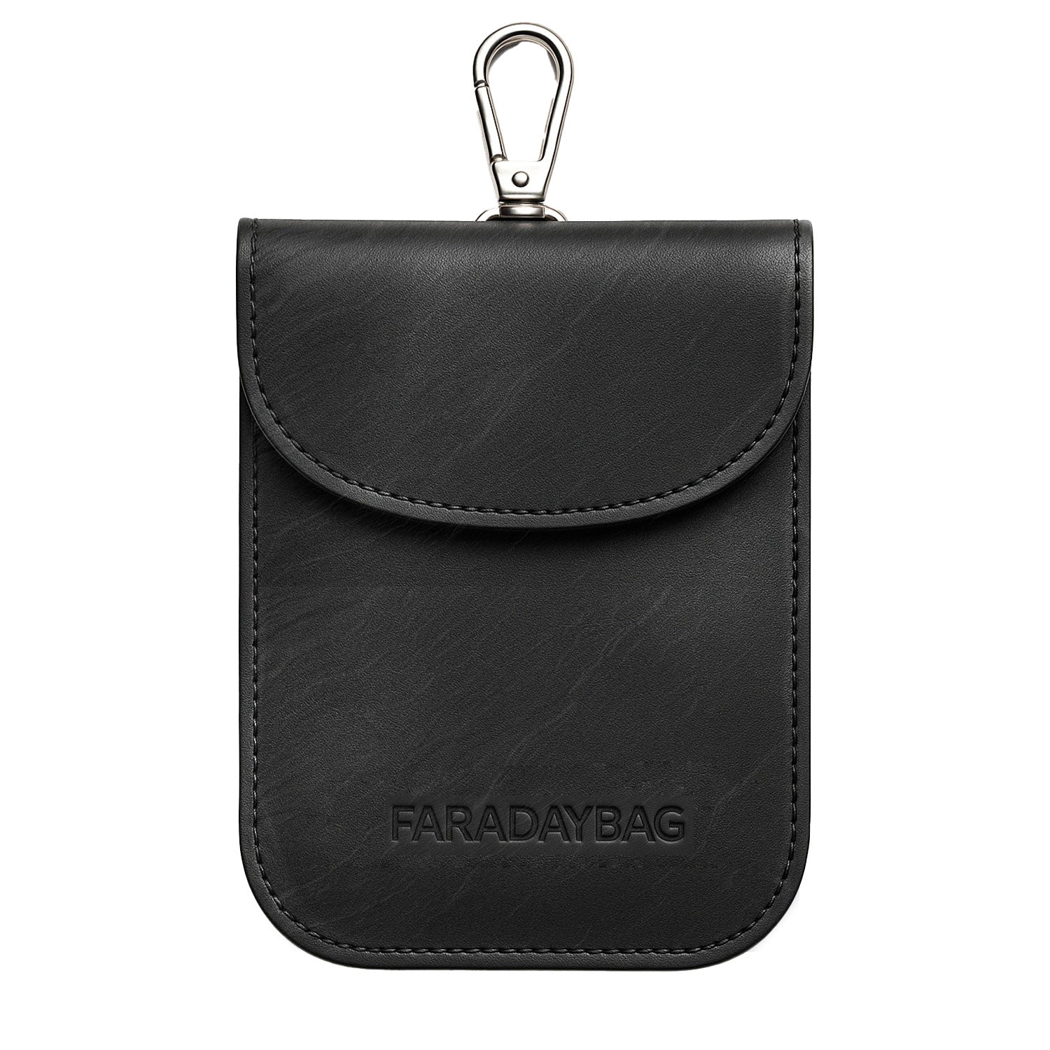 Leather Faraday Bag Key Fob - 2 Pack 