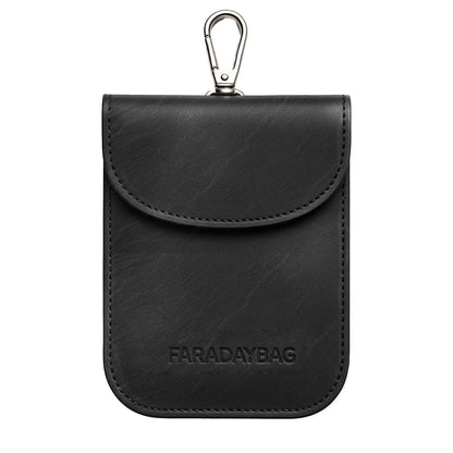 Leather Faraday Bag Key Fob - 2 Pack 