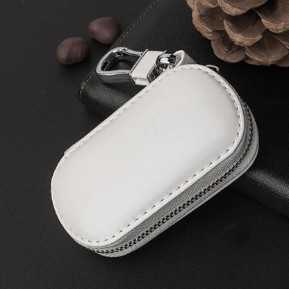 Leather Faraday Bag for Key Fob - Keyless Entry RFID Blocking Pouch