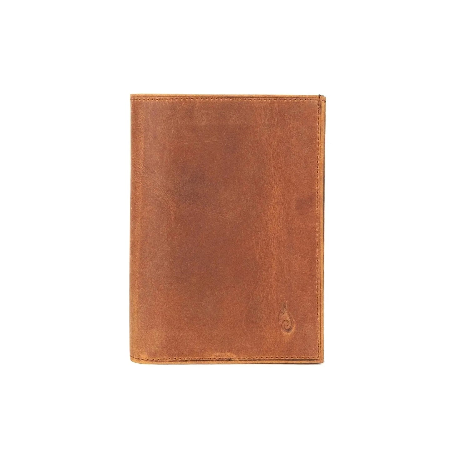 Ignis Craft Leather Passport Wallet | Voyager Amber