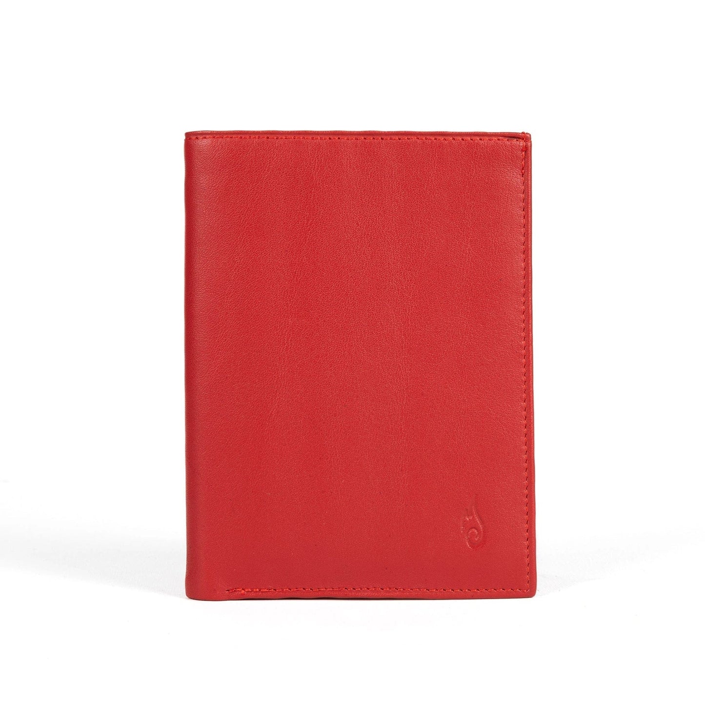 Ignis Craft Leather Passport Wallet | Voyager Ruby