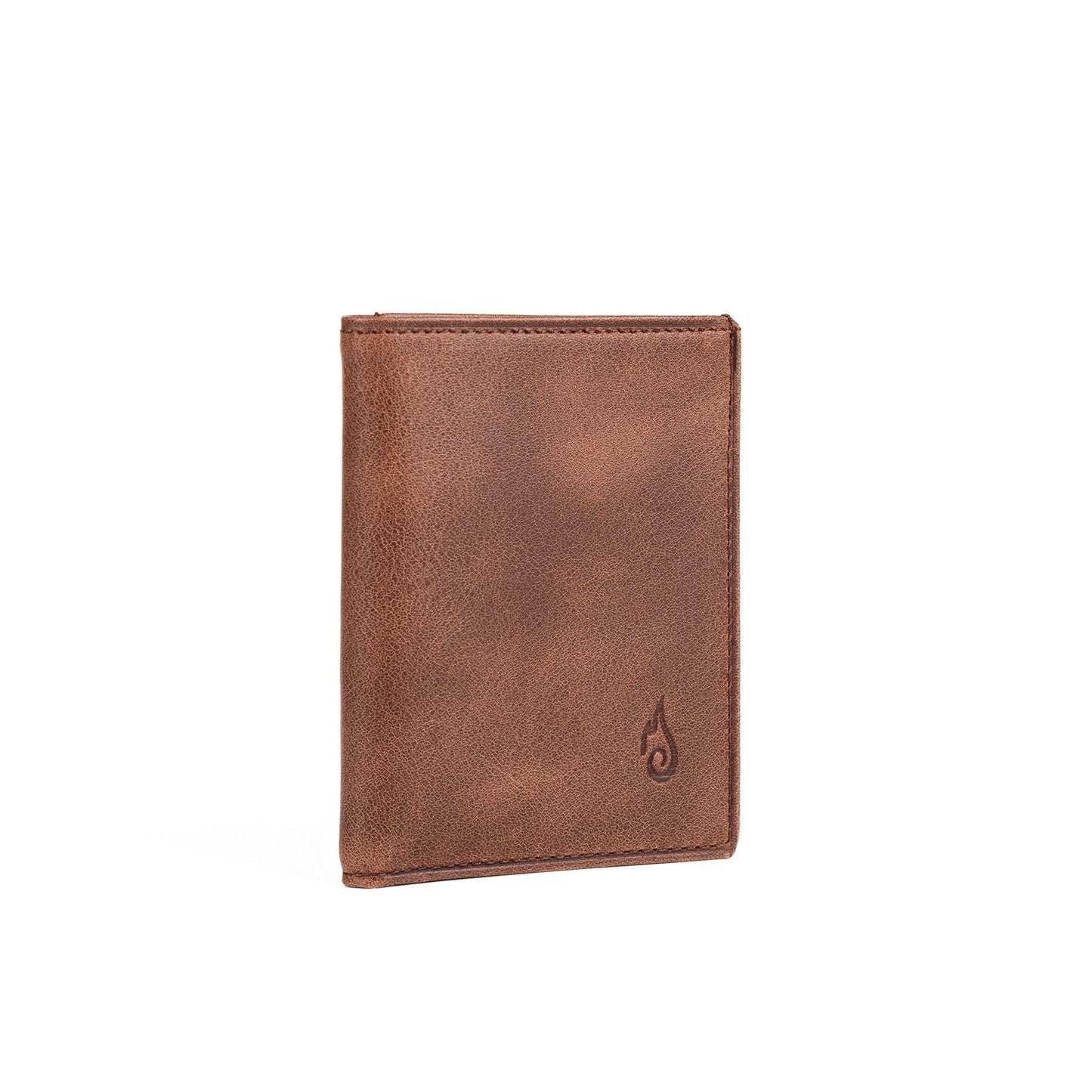 Ignis Craft Mens Trifold Leather Wallet | Apex Agate