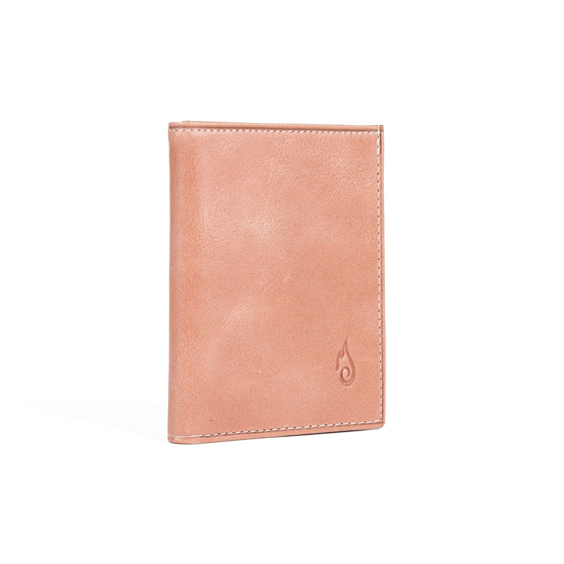 Ignis Craft Mens Trifold Leather Wallet | Apex Coral