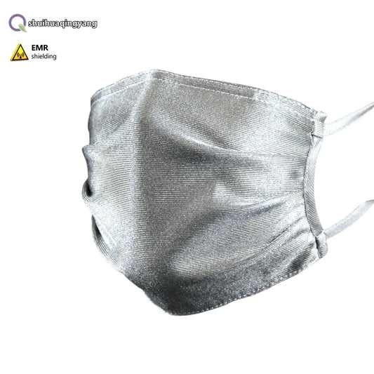 Silver Fiber EMF Shielding Face Mask