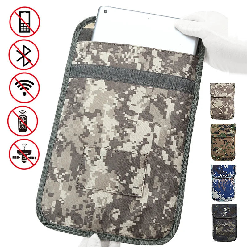 Faraday Bag 2 Sizes | Cell Phone & Car Key Signal Blocking Pouch