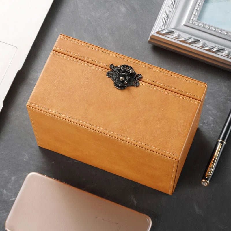 Leather Faraday Box | Tan | 2 Sizes