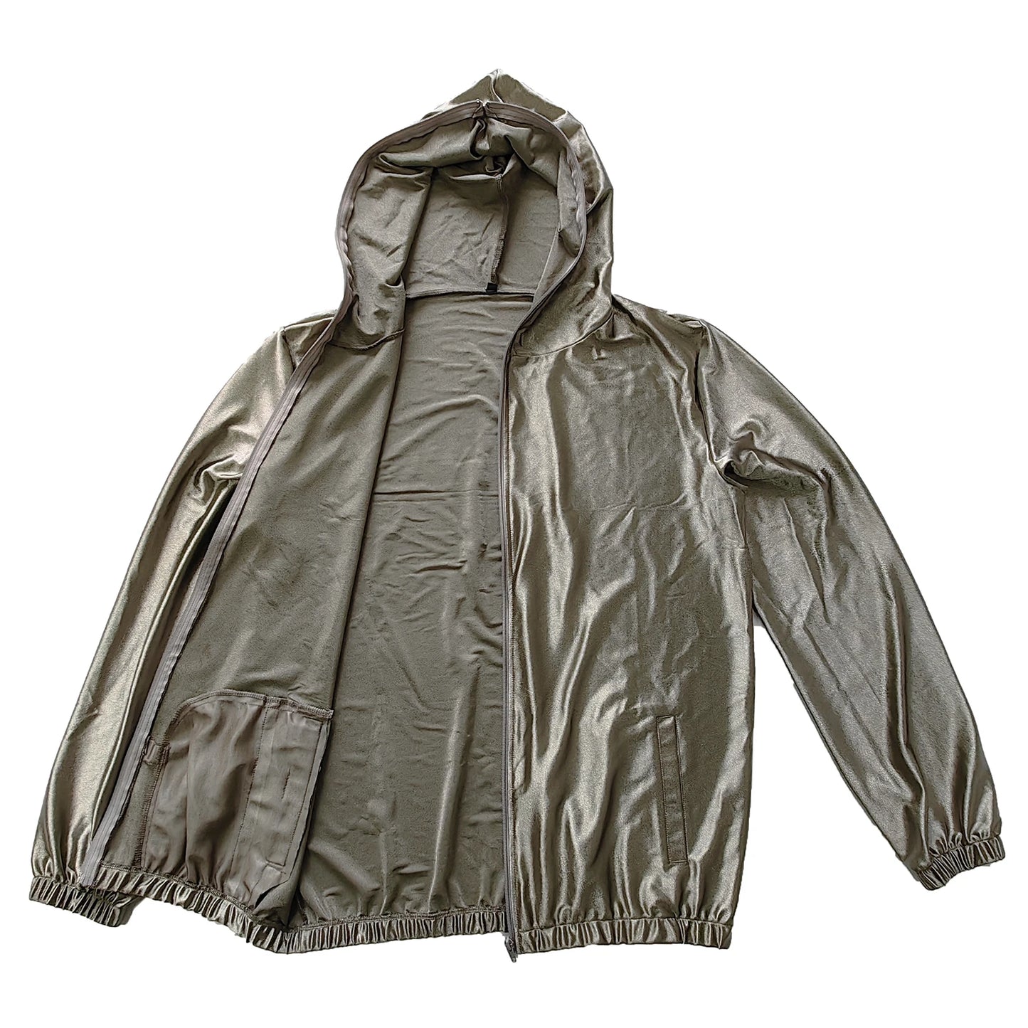 Silver Fiber Hoodie | EMF/EMI/RF & 5G Radiation Shielding Jacket