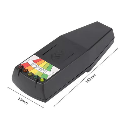 K2 EMF meter with 5-LED electromagnetic field display — view 5