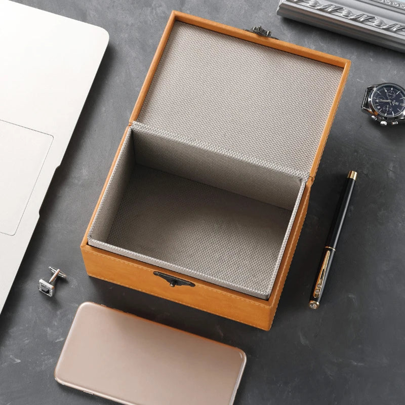 Leather Faraday Box | Tan | 2 Sizes