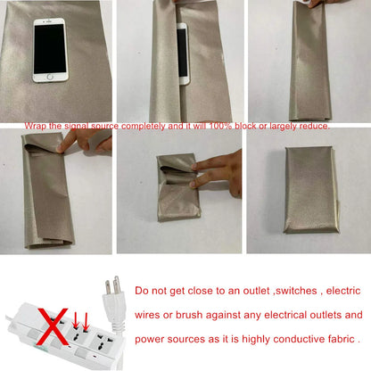 Faraday Fabric | RFID Shielding Cloth | Copper/Nickel EMF Protection