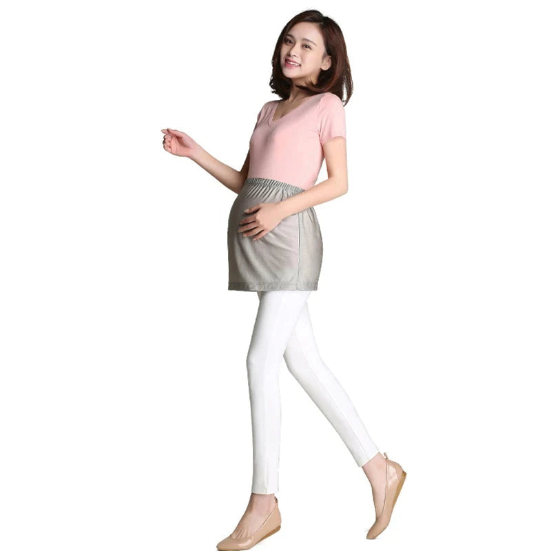 Electromagnetic Radiation Protective Maternity Apron - 100% Silver Fiber