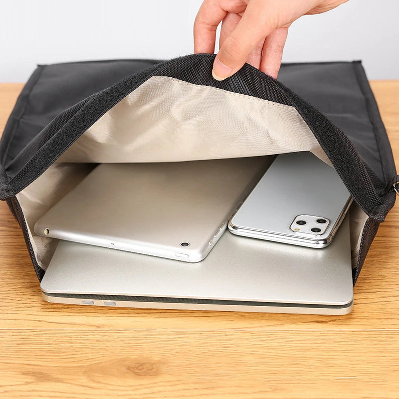 Faraday Bag RFID Signal Blocking Pouch | Laptop & Phone Shielding | 4 Sizes