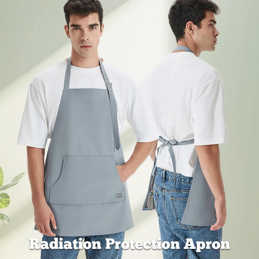 EMF Protection Silver Fiber Apron - The Faraday Bag