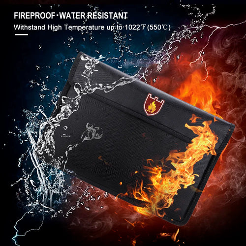 Double-layer fireproof shielding pouch for phones and cards