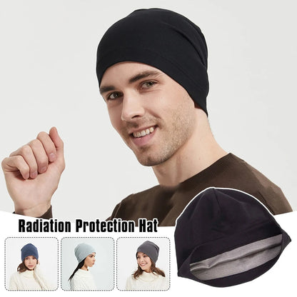 Cappello anti-radiazione in fibra d'argento in fibra d'argento-cappello di schermatura della protezione EMF